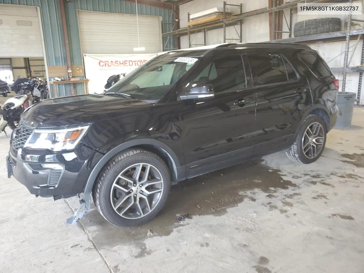 2019 Ford Explorer Sport VIN: 1FM5K8GT1KGB32737 Lot: 68333124