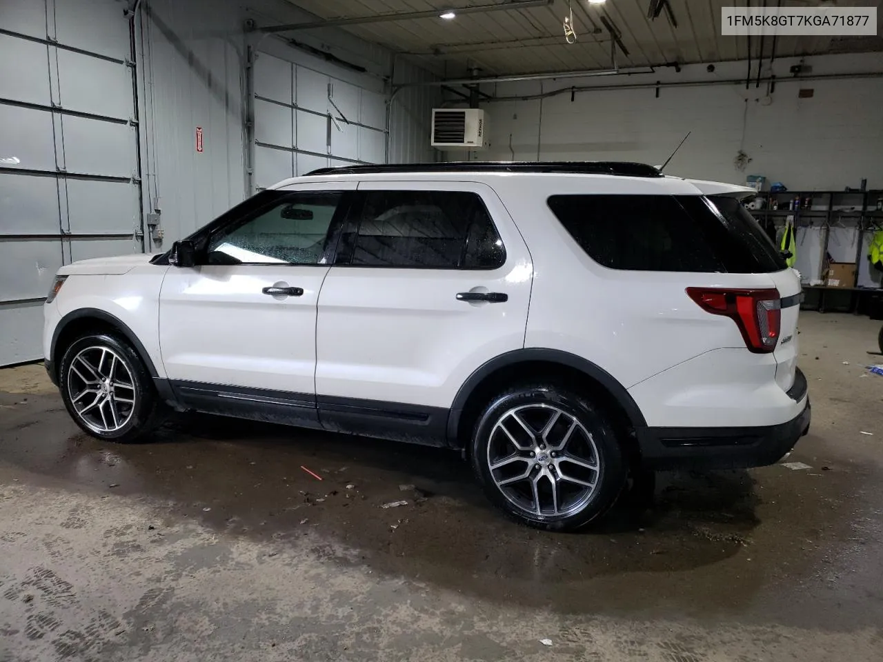 1FM5K8GT7KGA71877 2019 Ford Explorer Sport