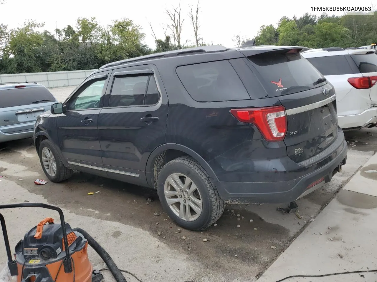 1FM5K8D86KGA09063 2019 Ford Explorer Xlt