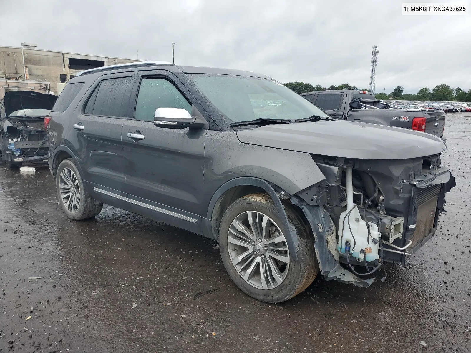 2019 Ford Explorer Platinum VIN: 1FM5K8HTXKGA37625 Lot: 69317594