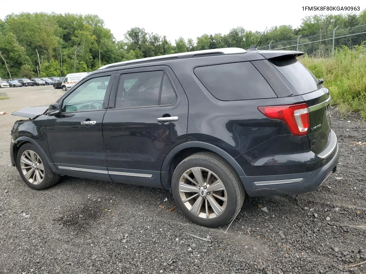 2019 Ford Explorer Limited VIN: 1FM5K8F80KGA90963 Lot: 69584204