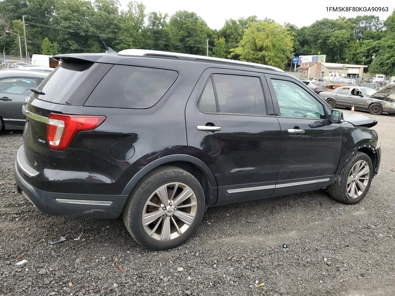 2019 Ford Explorer Limited VIN: 1FM5K8F80KGA90963 Lot: 69584204