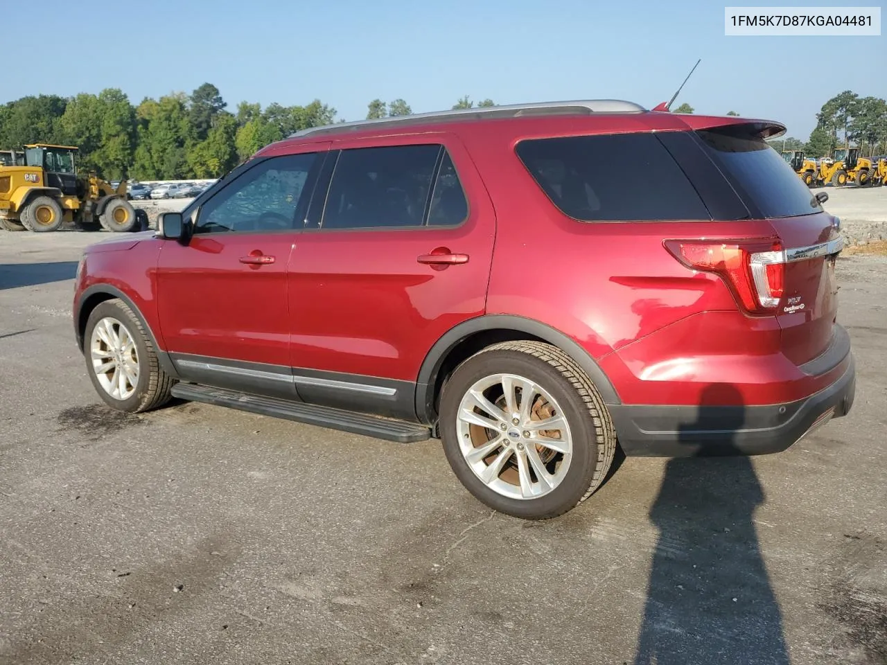 2019 Ford Explorer Xlt VIN: 1FM5K7D87KGA04481 Lot: 69599354