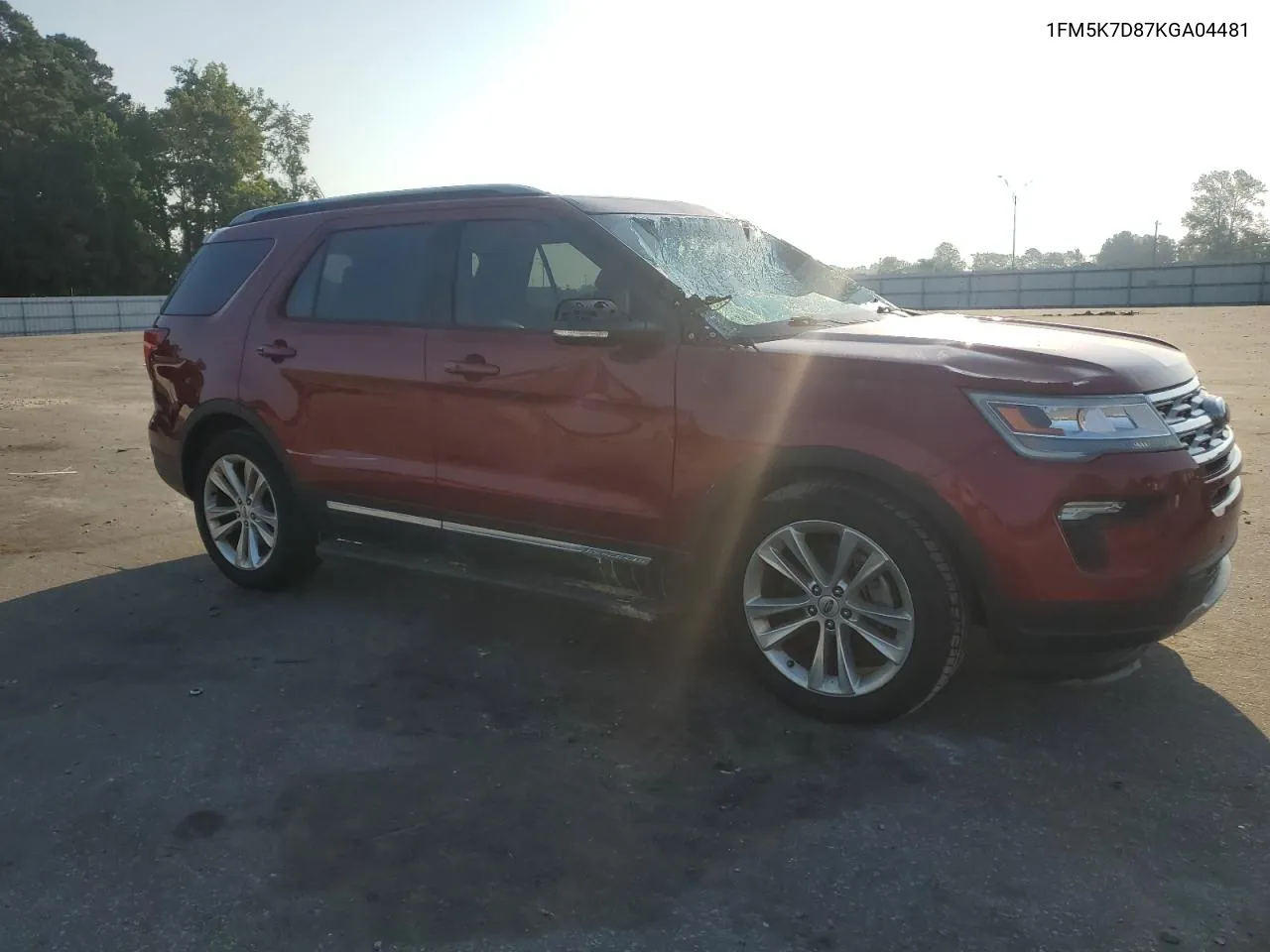 2019 Ford Explorer Xlt VIN: 1FM5K7D87KGA04481 Lot: 69599354