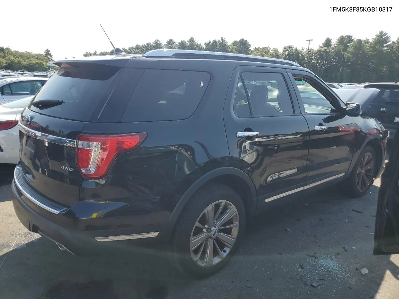 2019 Ford Explorer Limited VIN: 1FM5K8F85KGB10317 Lot: 70685954