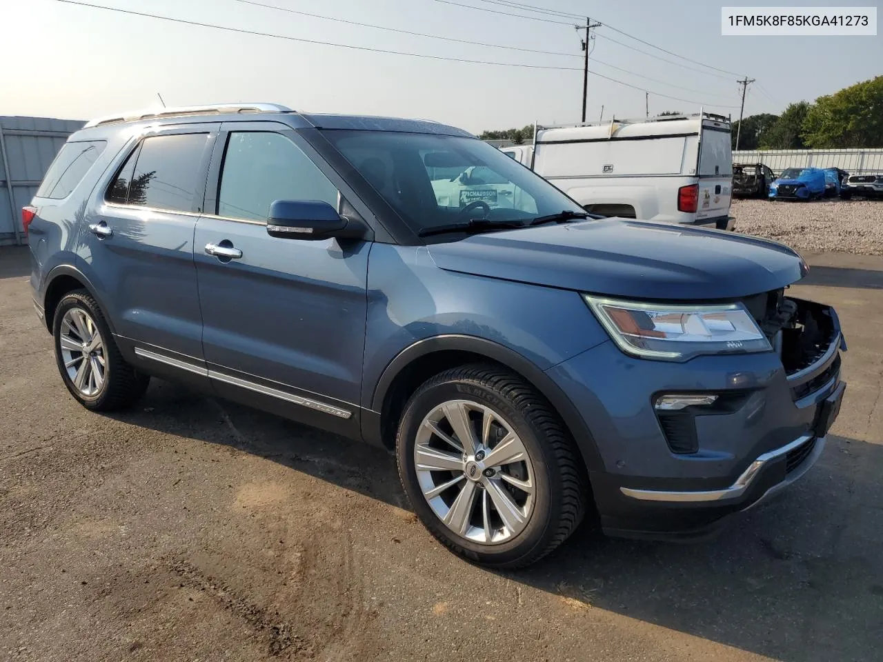 2019 Ford Explorer Limited VIN: 1FM5K8F85KGA41273 Lot: 71070744