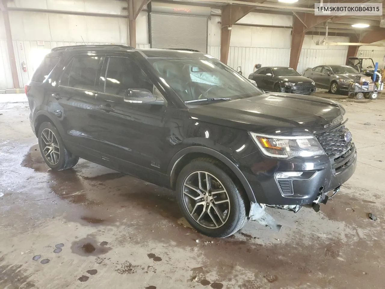 2019 Ford Explorer Sport VIN: 1FM5K8GT0KGB04315 Lot: 71412354