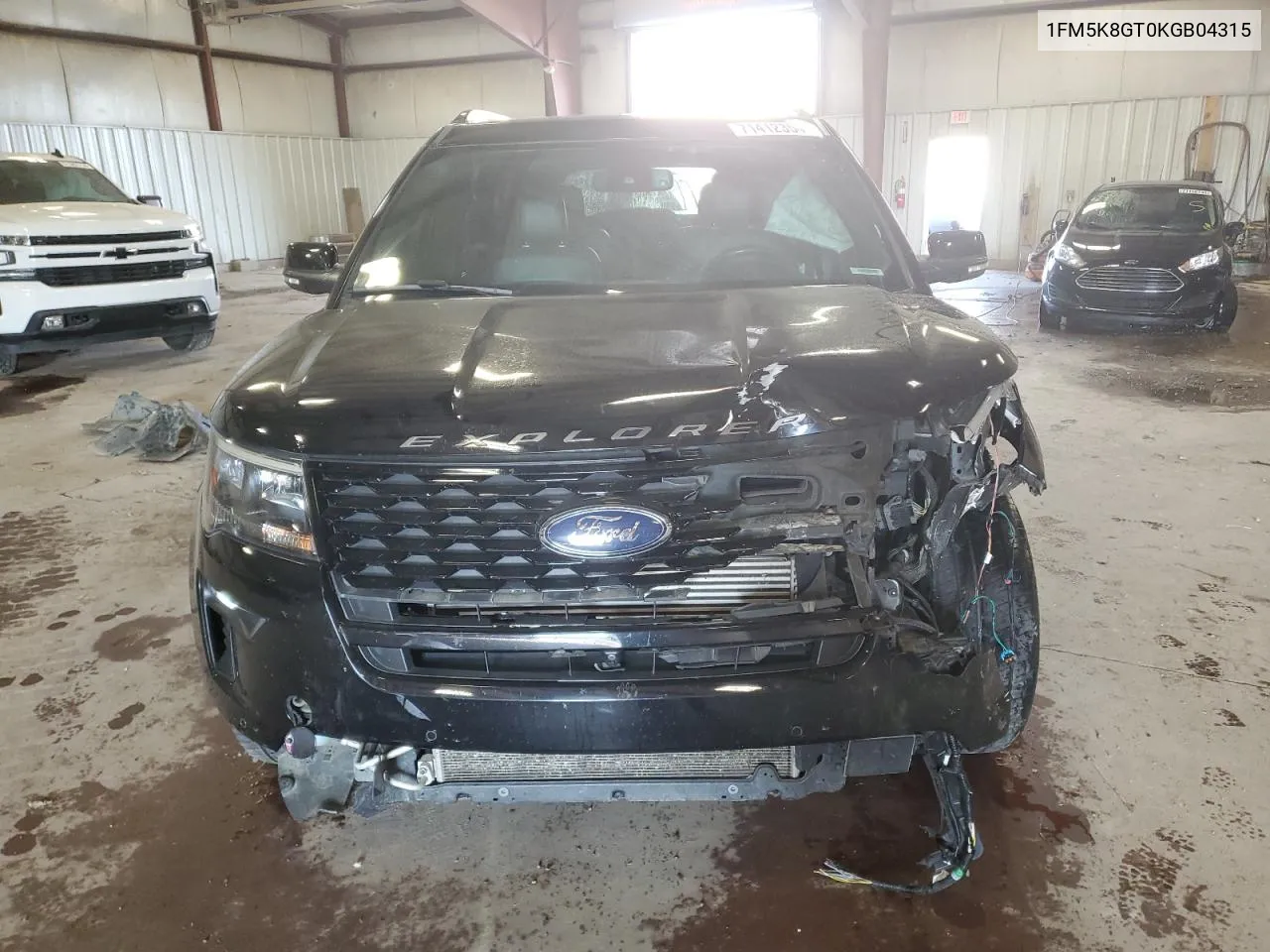 2019 Ford Explorer Sport VIN: 1FM5K8GT0KGB04315 Lot: 71412354