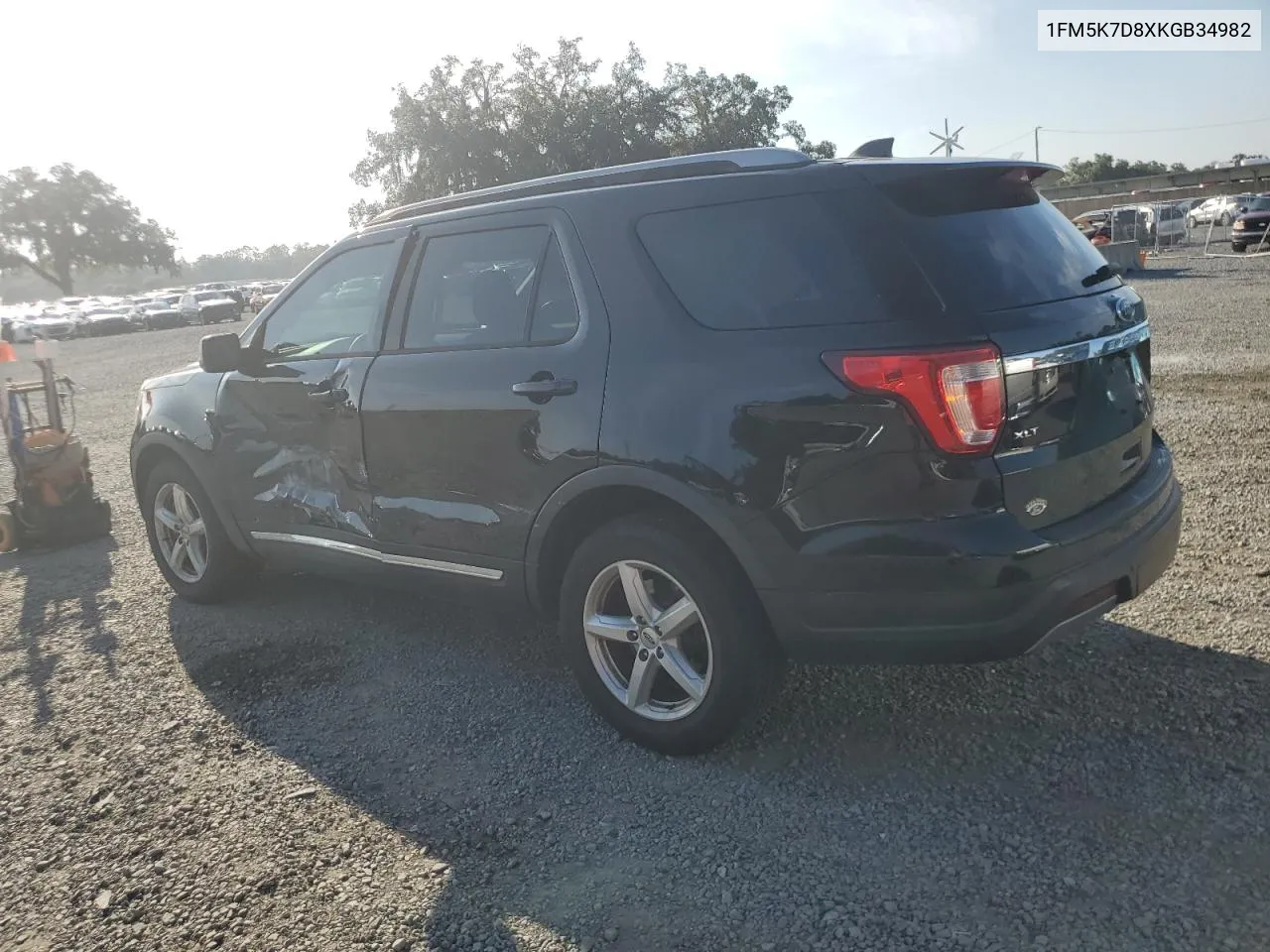 2019 Ford Explorer Xlt VIN: 1FM5K7D8XKGB34982 Lot: 71998544