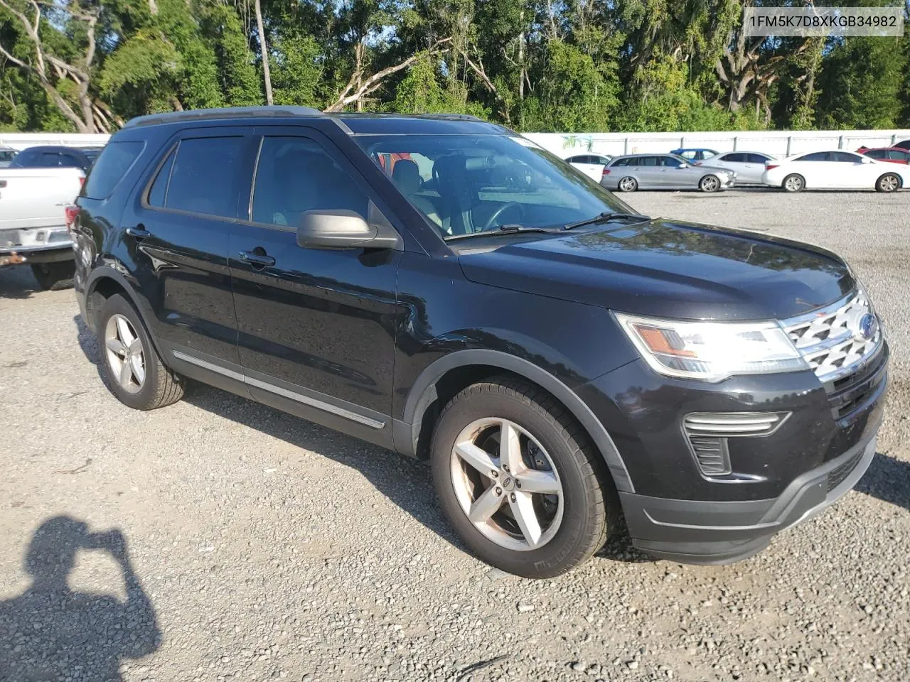 1FM5K7D8XKGB34982 2019 Ford Explorer Xlt