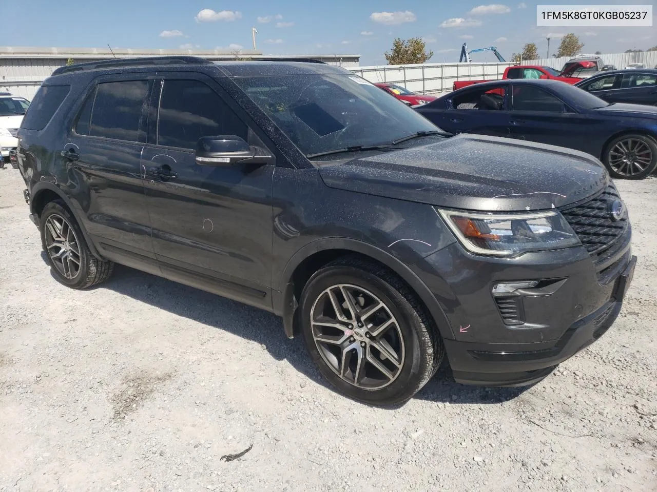 2019 Ford Explorer Sport VIN: 1FM5K8GT0KGB05237 Lot: 72022434