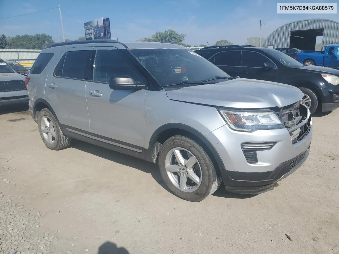 2019 Ford Explorer Xlt VIN: 1FM5K7D84KGA88579 Lot: 72351404