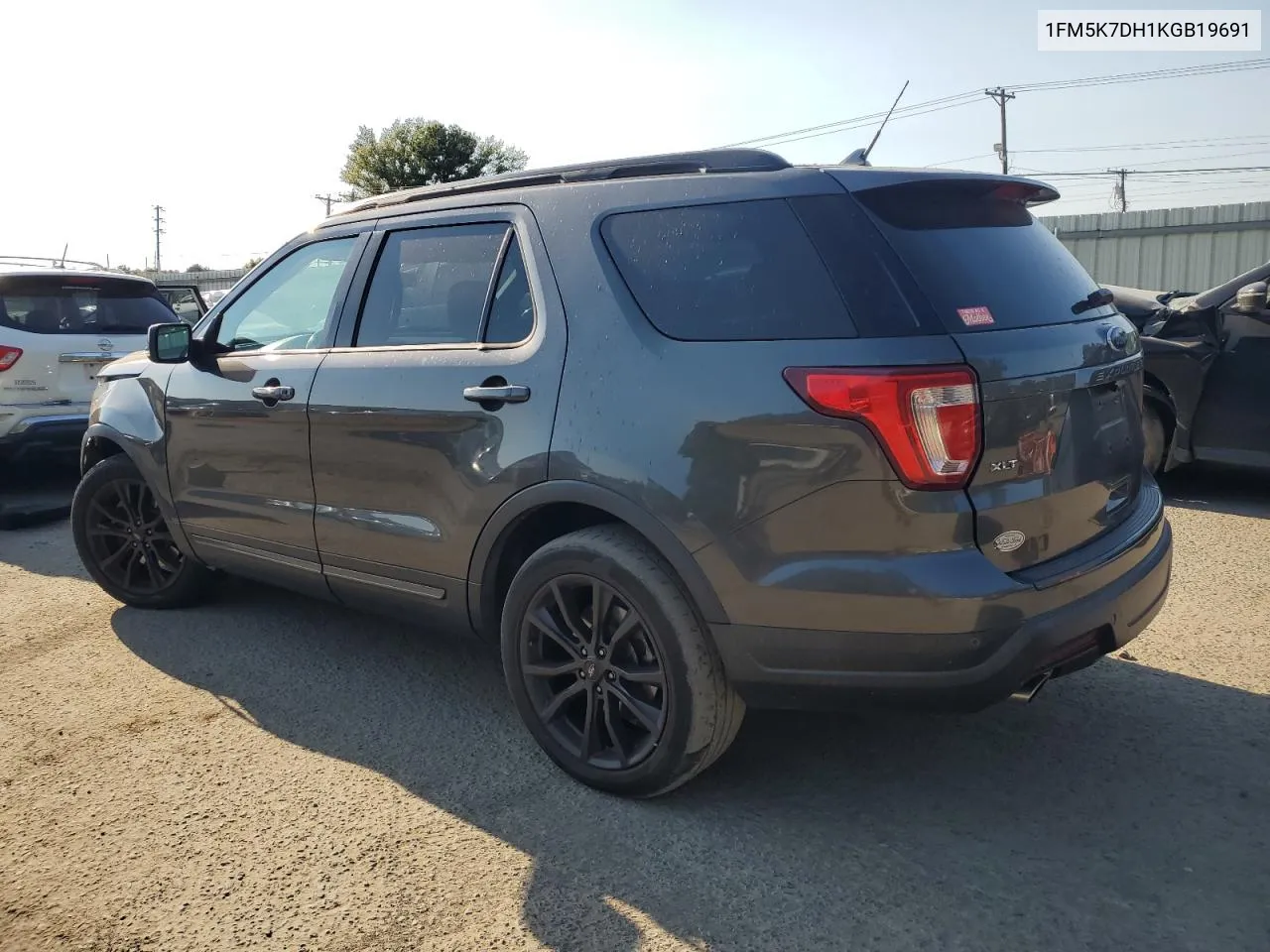 2019 Ford Explorer Xlt VIN: 1FM5K7DH1KGB19691 Lot: 73502184