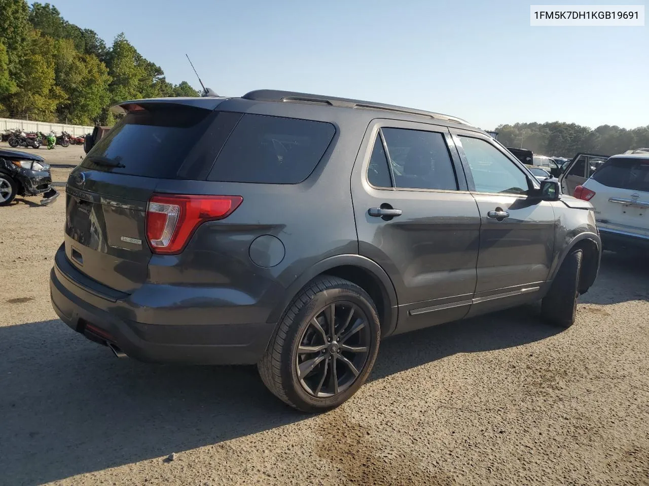 2019 Ford Explorer Xlt VIN: 1FM5K7DH1KGB19691 Lot: 73502184