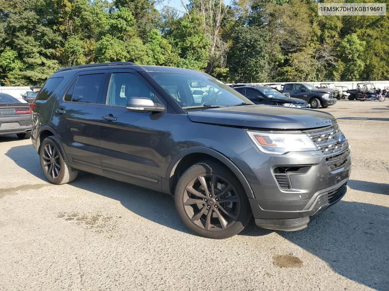 2019 Ford Explorer Xlt VIN: 1FM5K7DH1KGB19691 Lot: 73502184