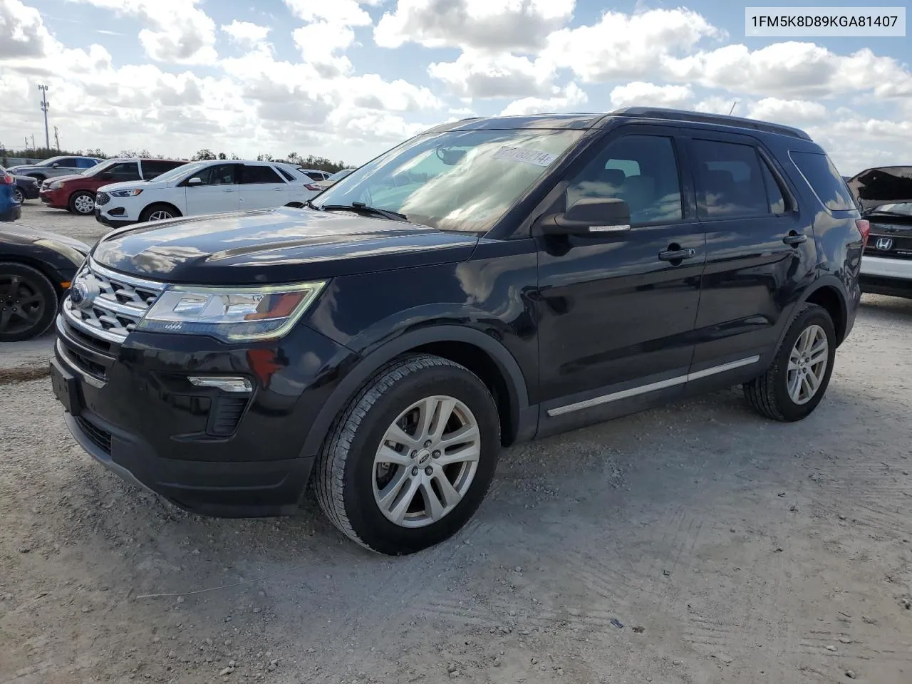 2019 Ford Explorer Xlt VIN: 1FM5K8D89KGA81407 Lot: 73765214