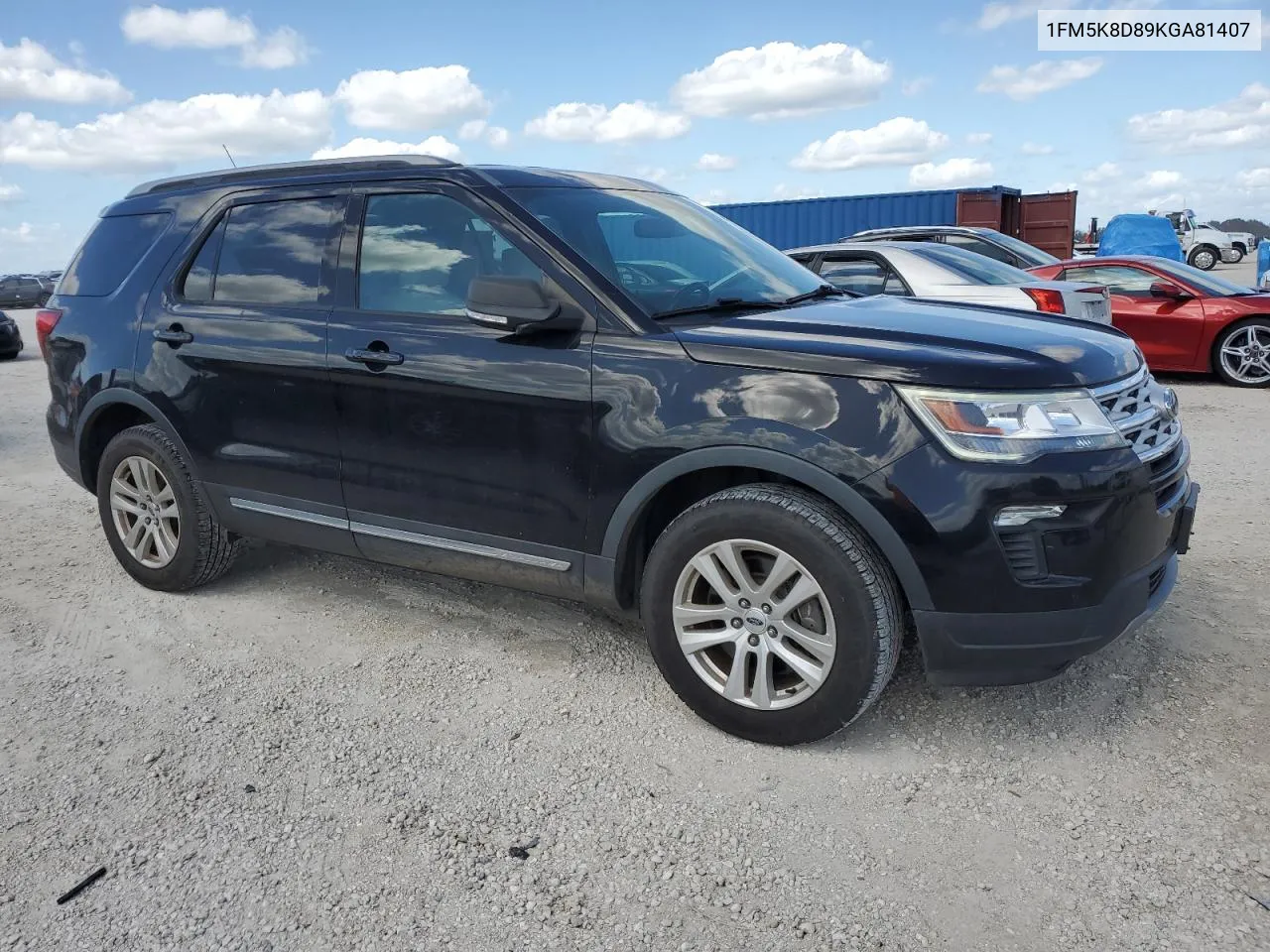 2019 Ford Explorer Xlt VIN: 1FM5K8D89KGA81407 Lot: 73765214