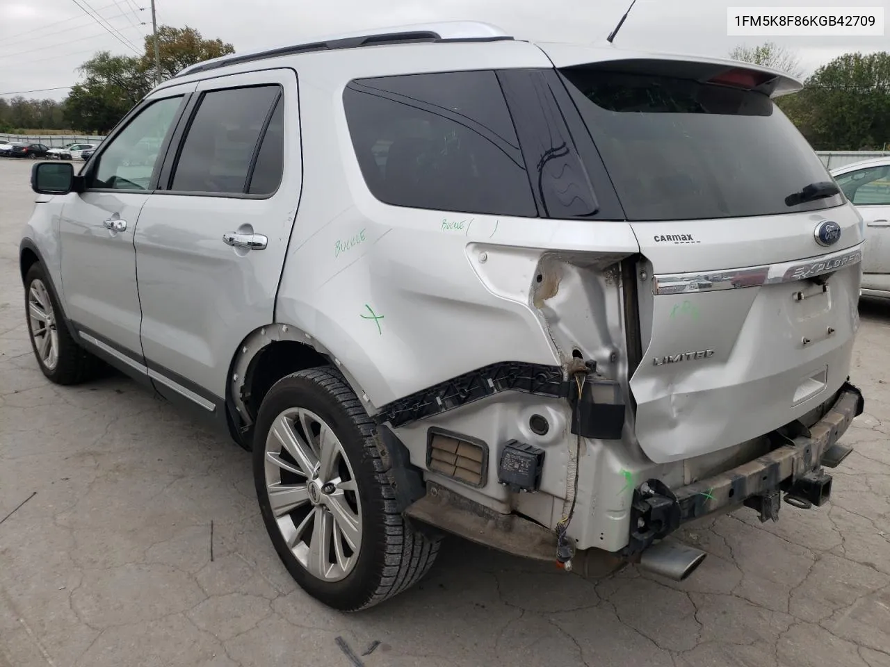 2019 Ford Explorer Limited VIN: 1FM5K8F86KGB42709 Lot: 74187504