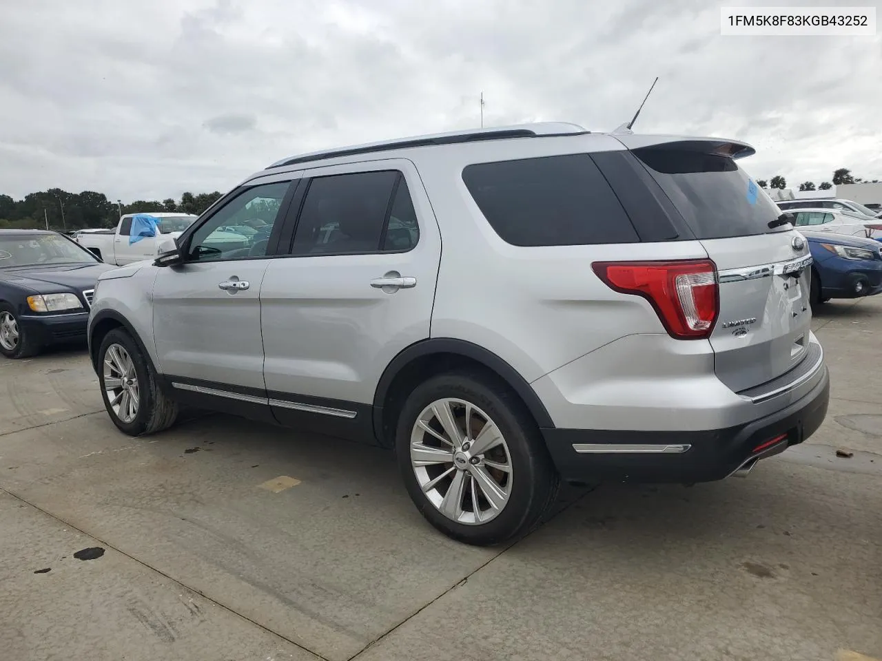 2019 Ford Explorer Limited VIN: 1FM5K8F83KGB43252 Lot: 74316034