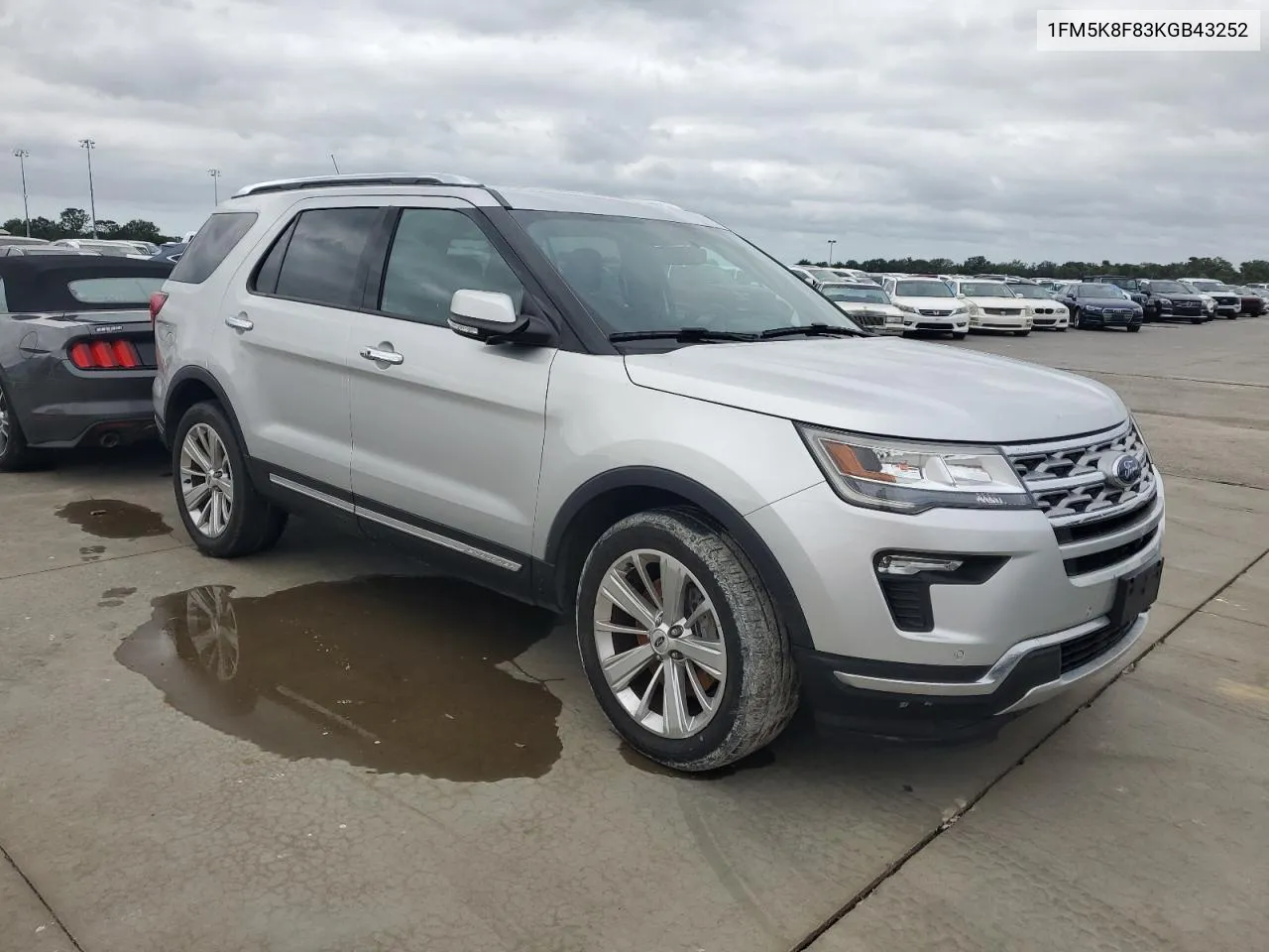 2019 Ford Explorer Limited VIN: 1FM5K8F83KGB43252 Lot: 74316034