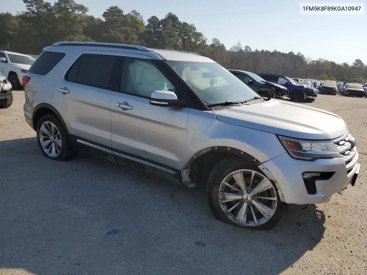 2019 Ford Explorer Limited VIN: 1FM5K8F89KGA10947 Lot: 74354014