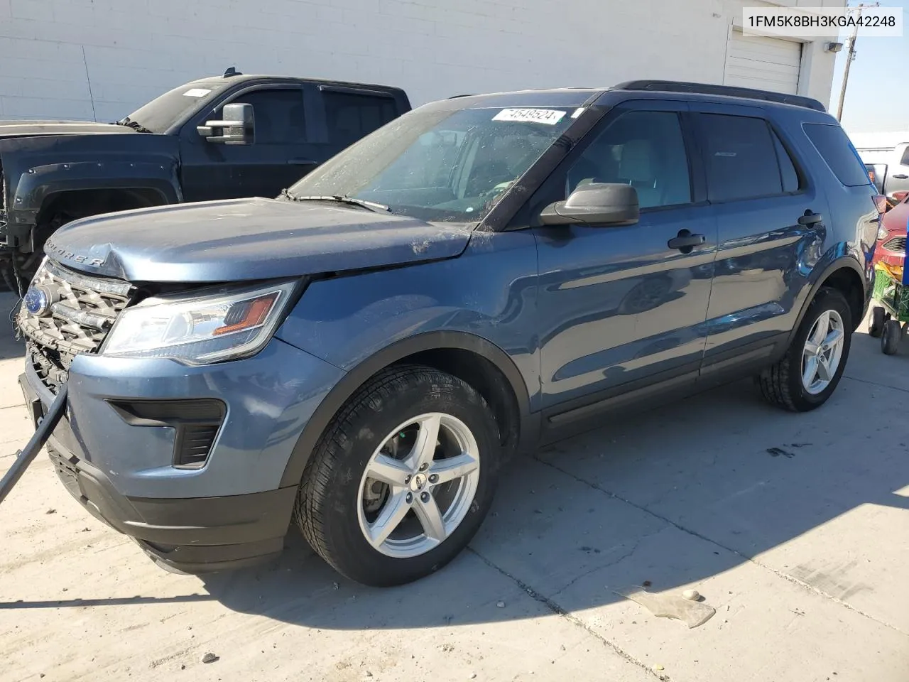 2019 Ford Explorer VIN: 1FM5K8BH3KGA42248 Lot: 74549524