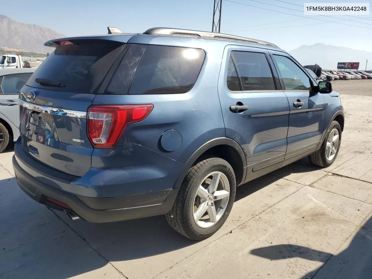 2019 Ford Explorer VIN: 1FM5K8BH3KGA42248 Lot: 74549524