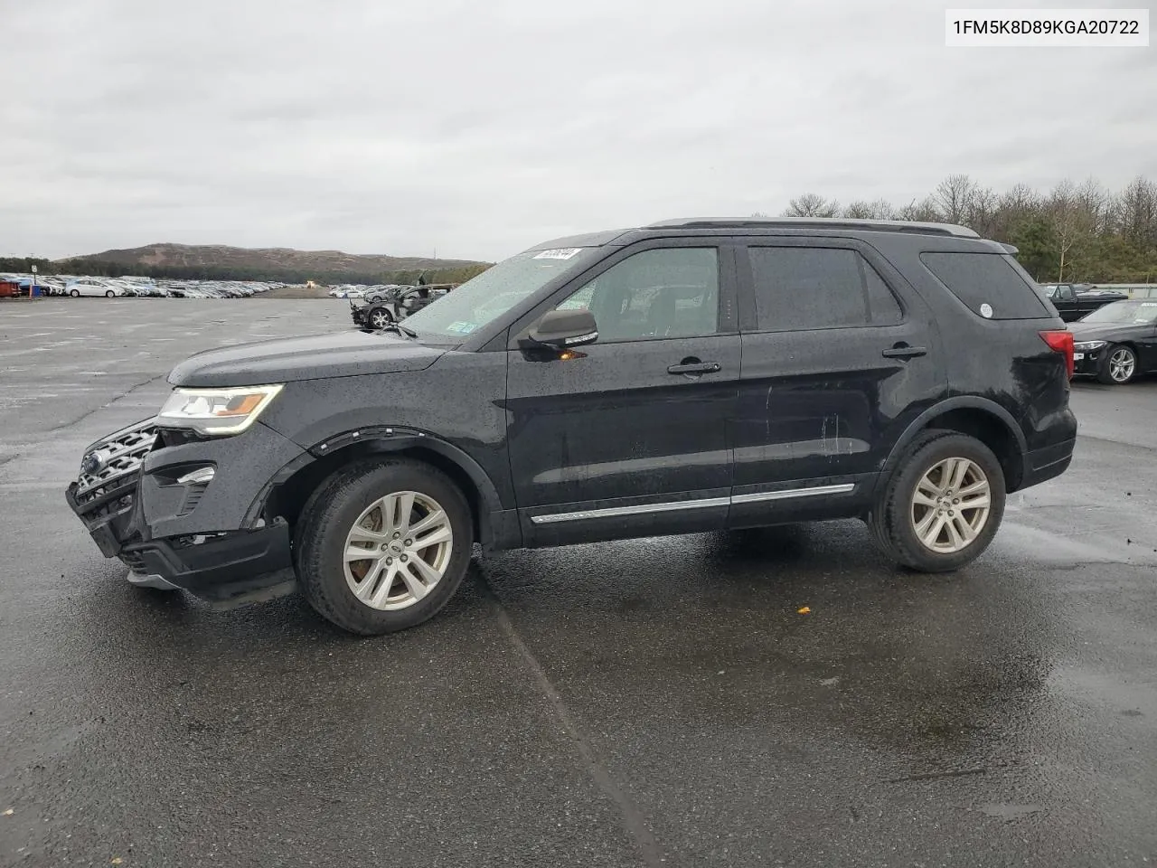 2019 Ford Explorer Xlt VIN: 1FM5K8D89KGA20722 Lot: 74736244