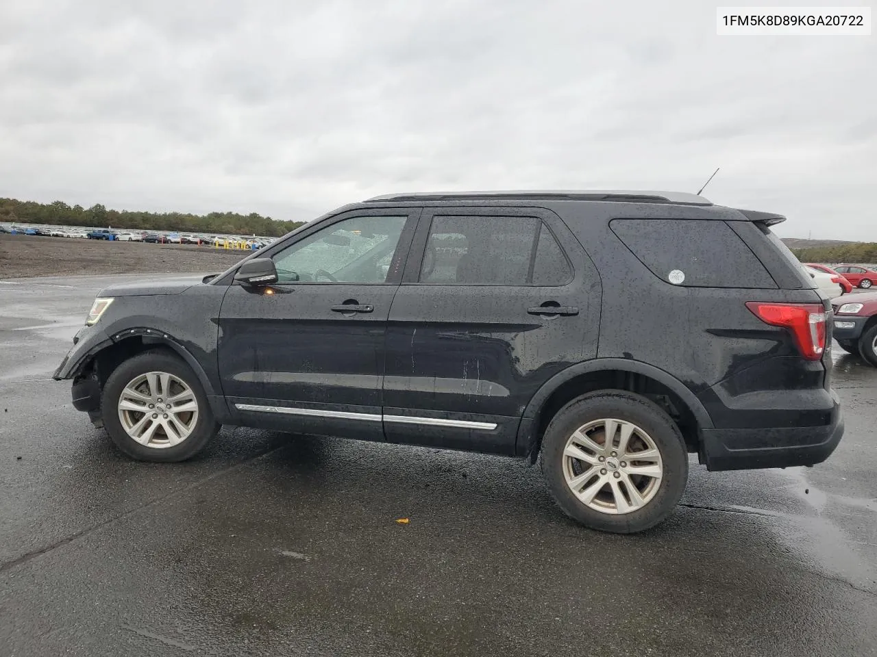 2019 Ford Explorer Xlt VIN: 1FM5K8D89KGA20722 Lot: 74736244