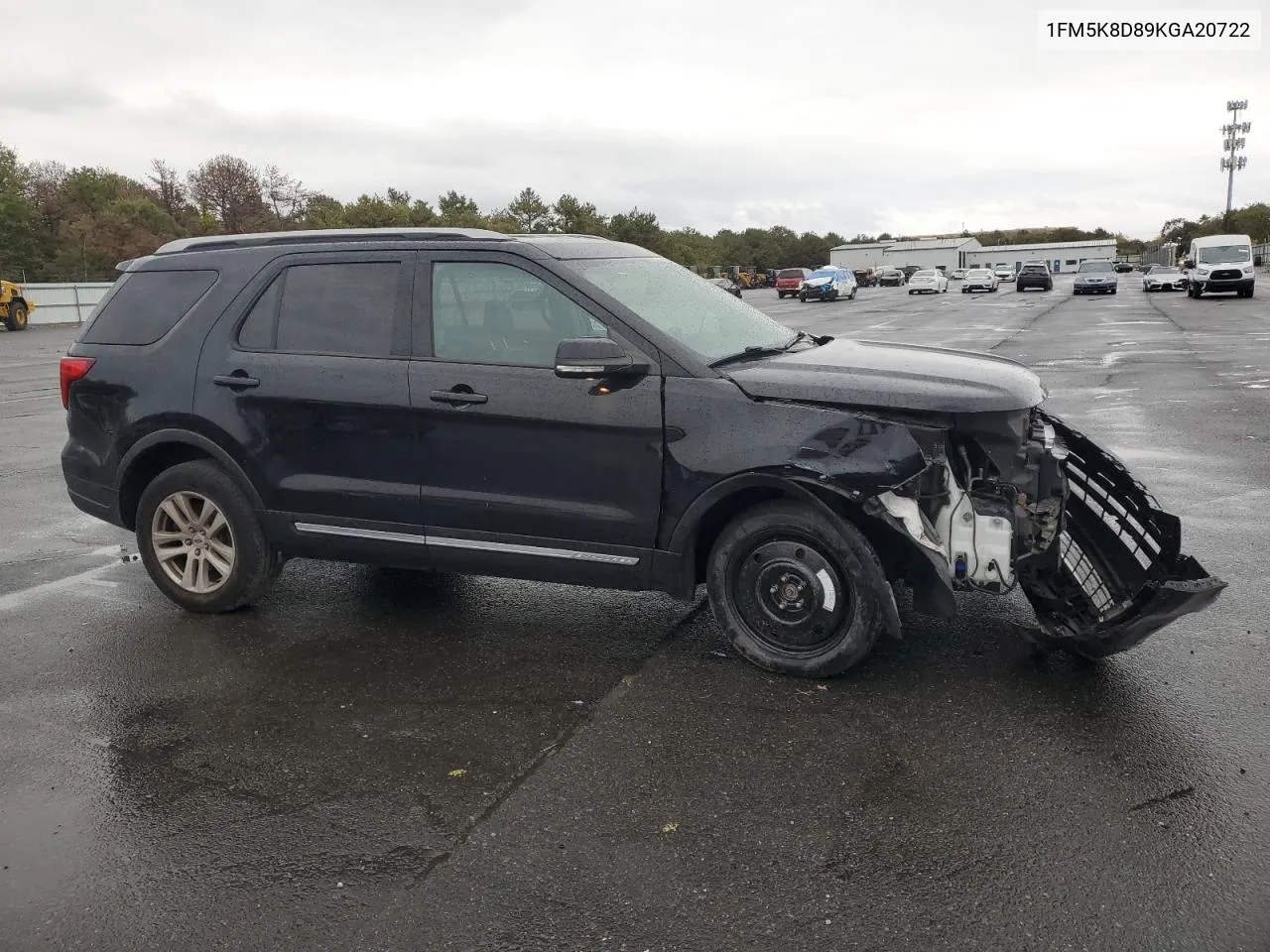 2019 Ford Explorer Xlt VIN: 1FM5K8D89KGA20722 Lot: 74736244