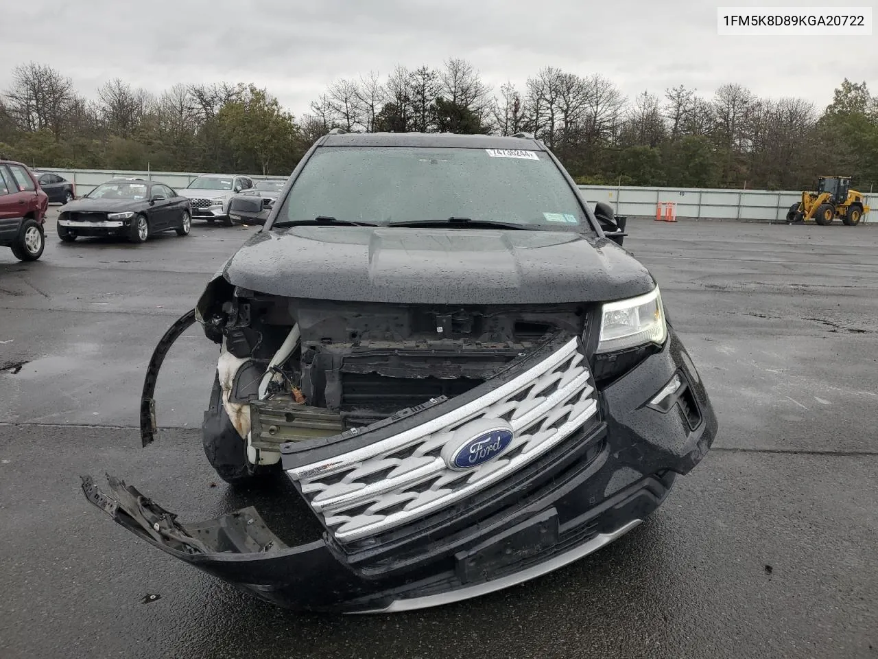 2019 Ford Explorer Xlt VIN: 1FM5K8D89KGA20722 Lot: 74736244