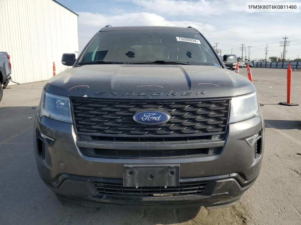 1FM5K8GT6KGB11480 2019 Ford Explorer Sport