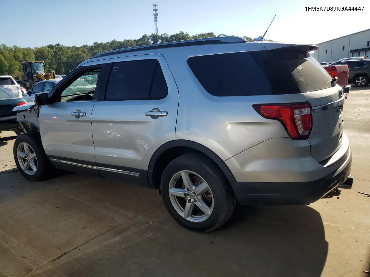 1FM5K7D89KGA44447 2019 Ford Explorer Xlt