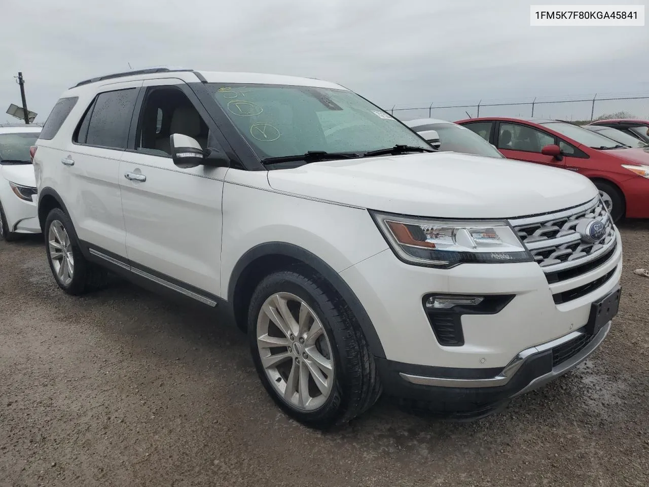 2019 Ford Explorer Limited VIN: 1FM5K7F80KGA45841 Lot: 75715234