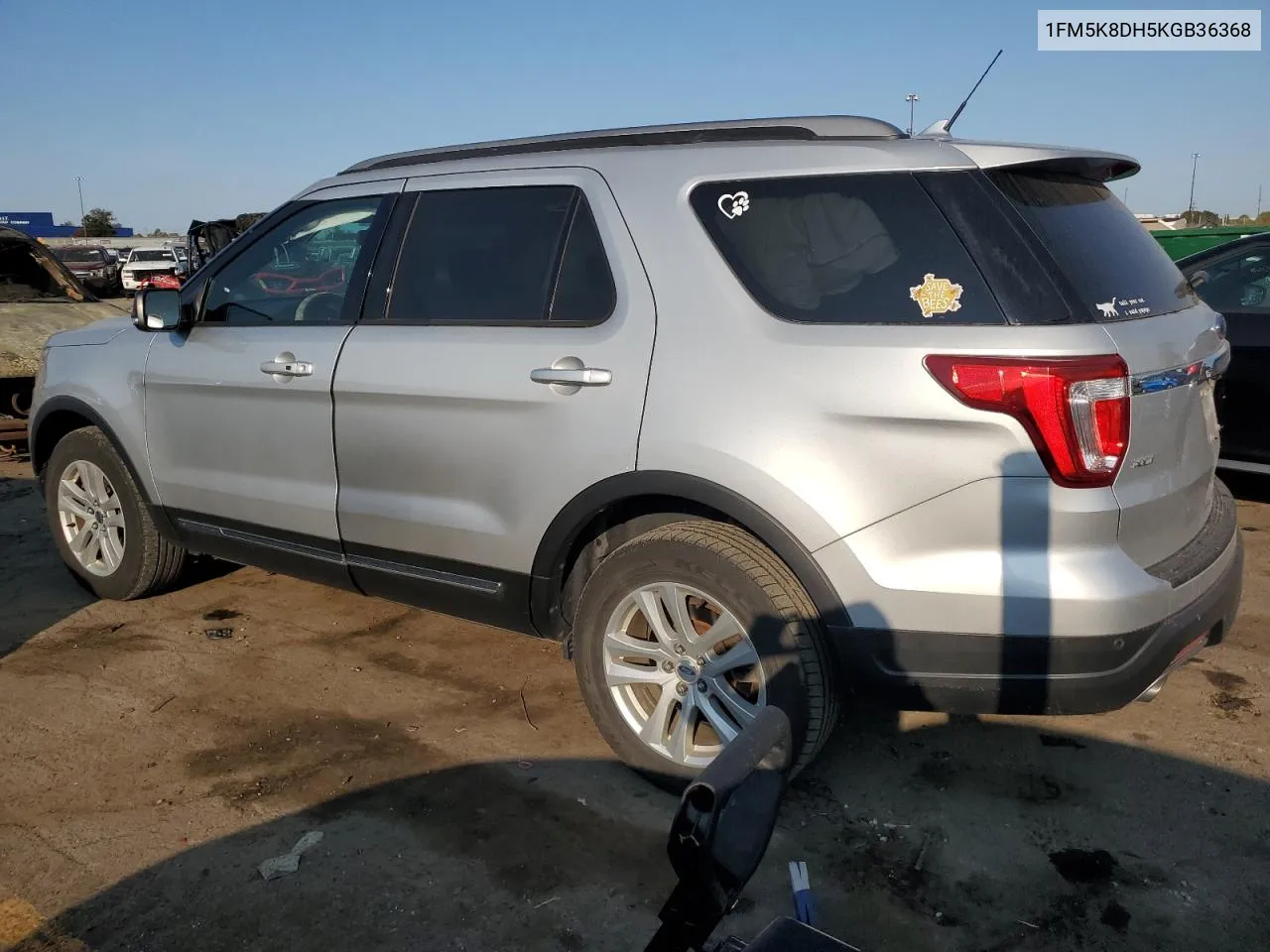 2019 Ford Explorer Xlt VIN: 1FM5K8DH5KGB36368 Lot: 75850994