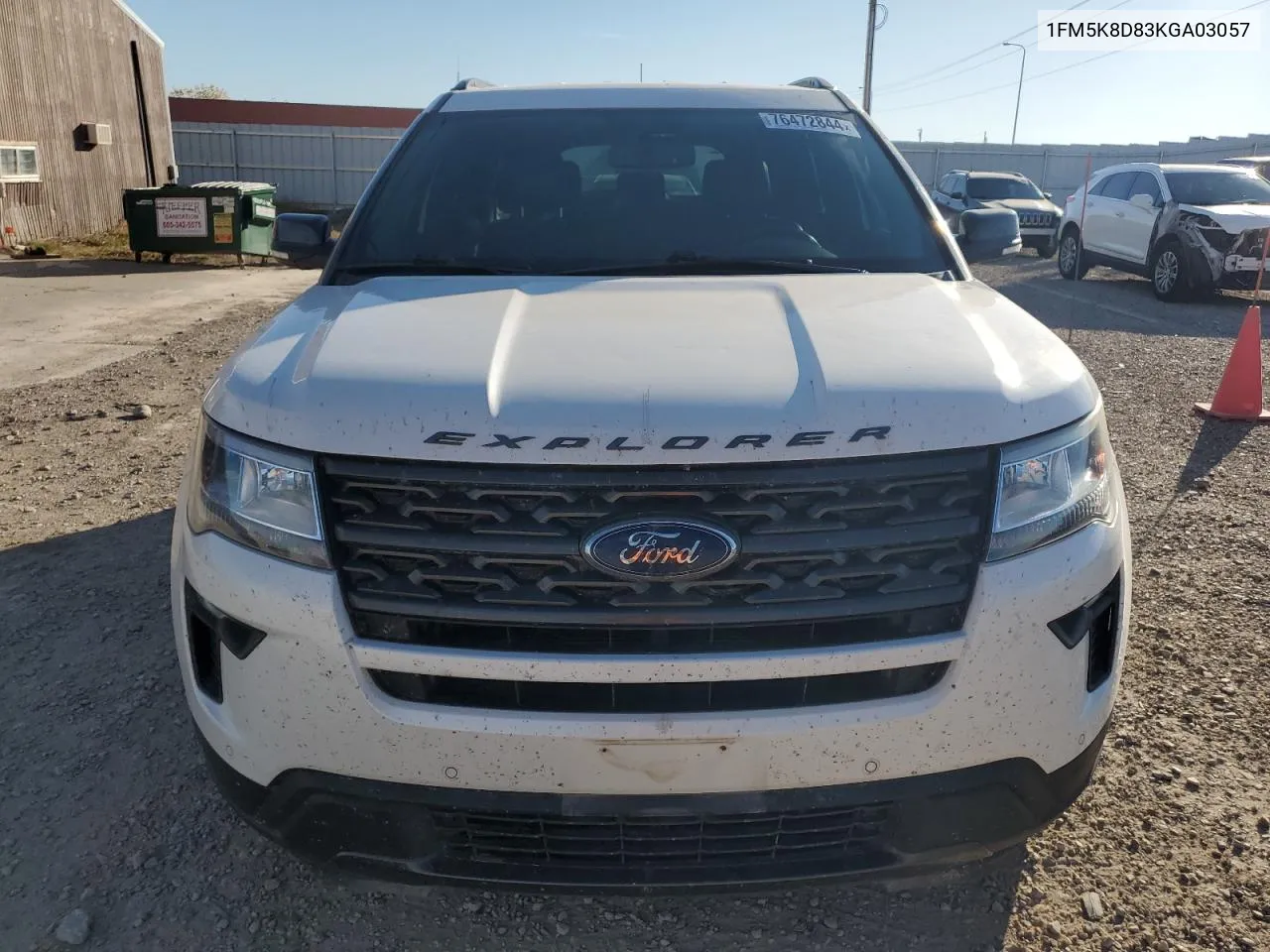 2019 Ford Explorer Xlt VIN: 1FM5K8D83KGA03057 Lot: 76472844