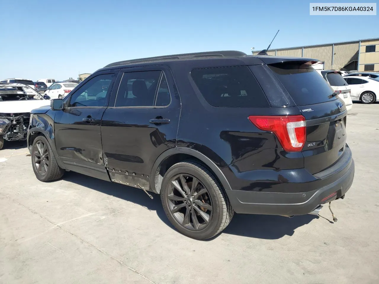 2019 Ford Explorer Xlt VIN: 1FM5K7D86KGA40324 Lot: 76741694