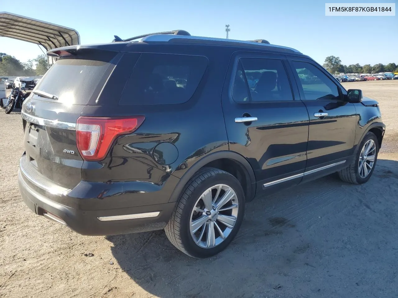 2019 Ford Explorer Limited VIN: 1FM5K8F87KGB41844 Lot: 76756404