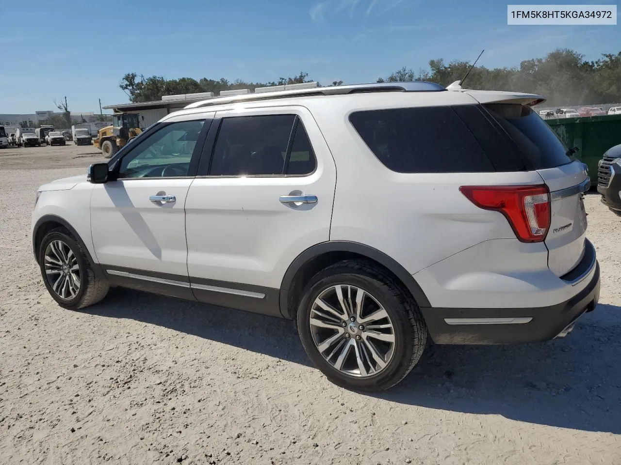 2019 Ford Explorer Platinum VIN: 1FM5K8HT5KGA34972 Lot: 77820214