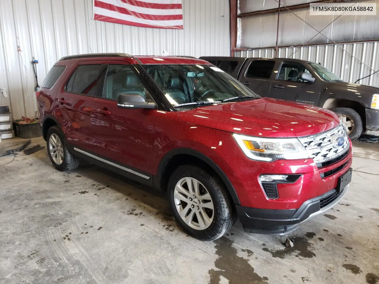 2019 Ford Explorer Xlt VIN: 1FM5K8D80KGA58842 Lot: 79046684