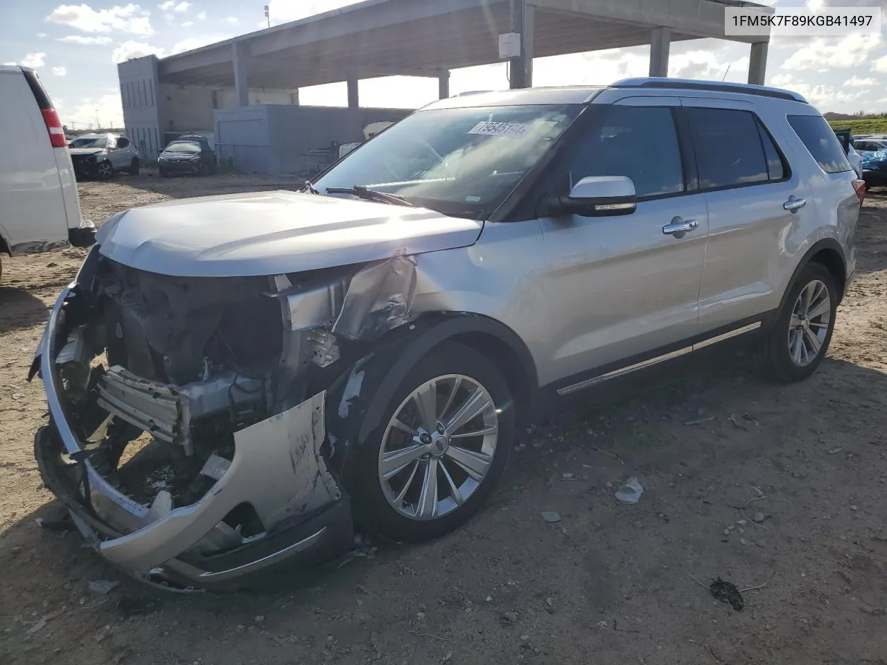 2019 Ford Explorer Limited VIN: 1FM5K7F89KGB41497 Lot: 79545194