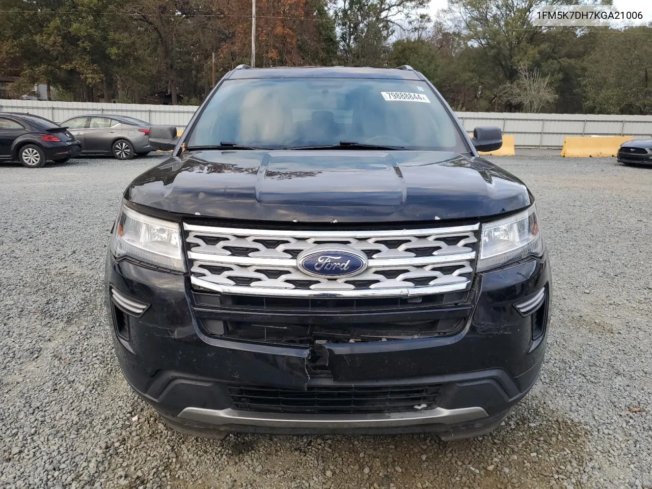 2019 Ford Explorer Xlt VIN: 1FM5K7DH7KGA21006 Lot: 79888844