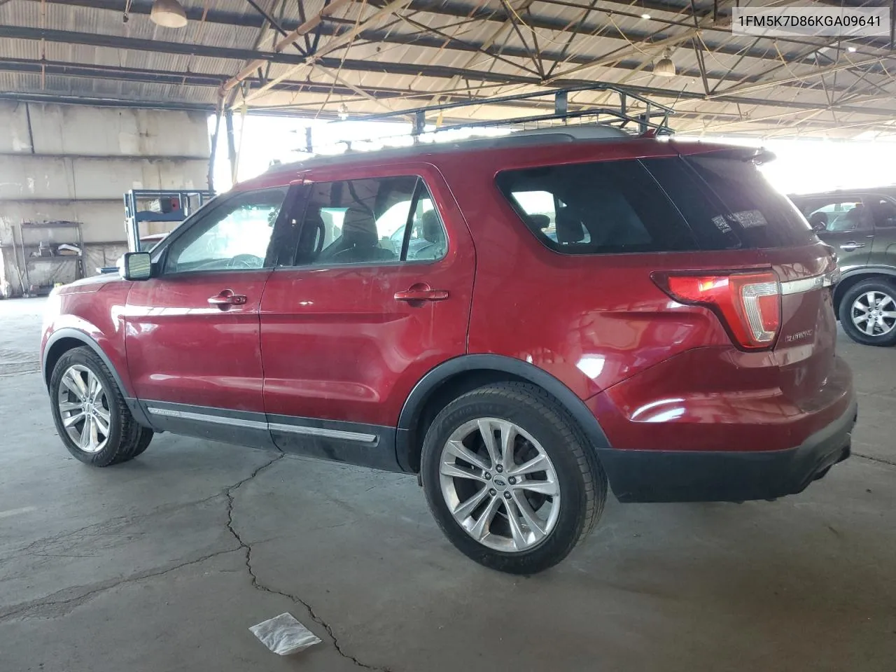 2019 Ford Explorer Xlt VIN: 1FM5K7D86KGA09641 Lot: 80840004