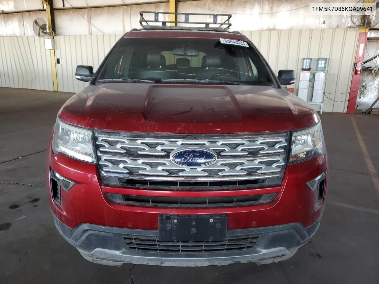 2019 Ford Explorer Xlt VIN: 1FM5K7D86KGA09641 Lot: 80840004