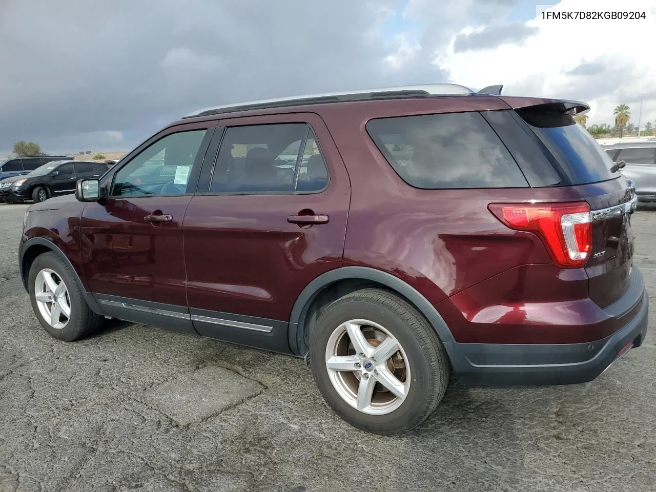 2019 Ford Explorer Xlt VIN: 1FM5K7D82KGB09204 Lot: 80884824