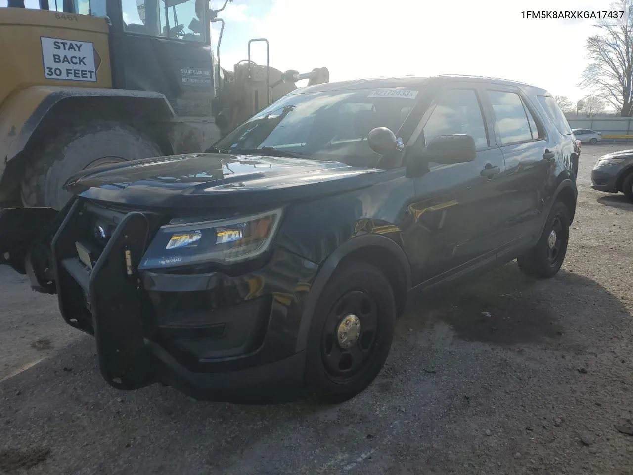 2019 Ford Explorer Police Interceptor VIN: 1FM5K8ARXKGA17437 Lot: 82172433