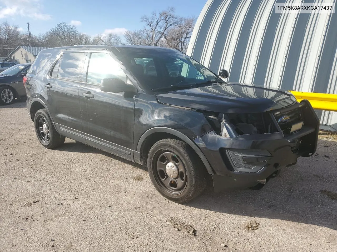 2019 Ford Explorer Police Interceptor VIN: 1FM5K8ARXKGA17437 Lot: 82172433