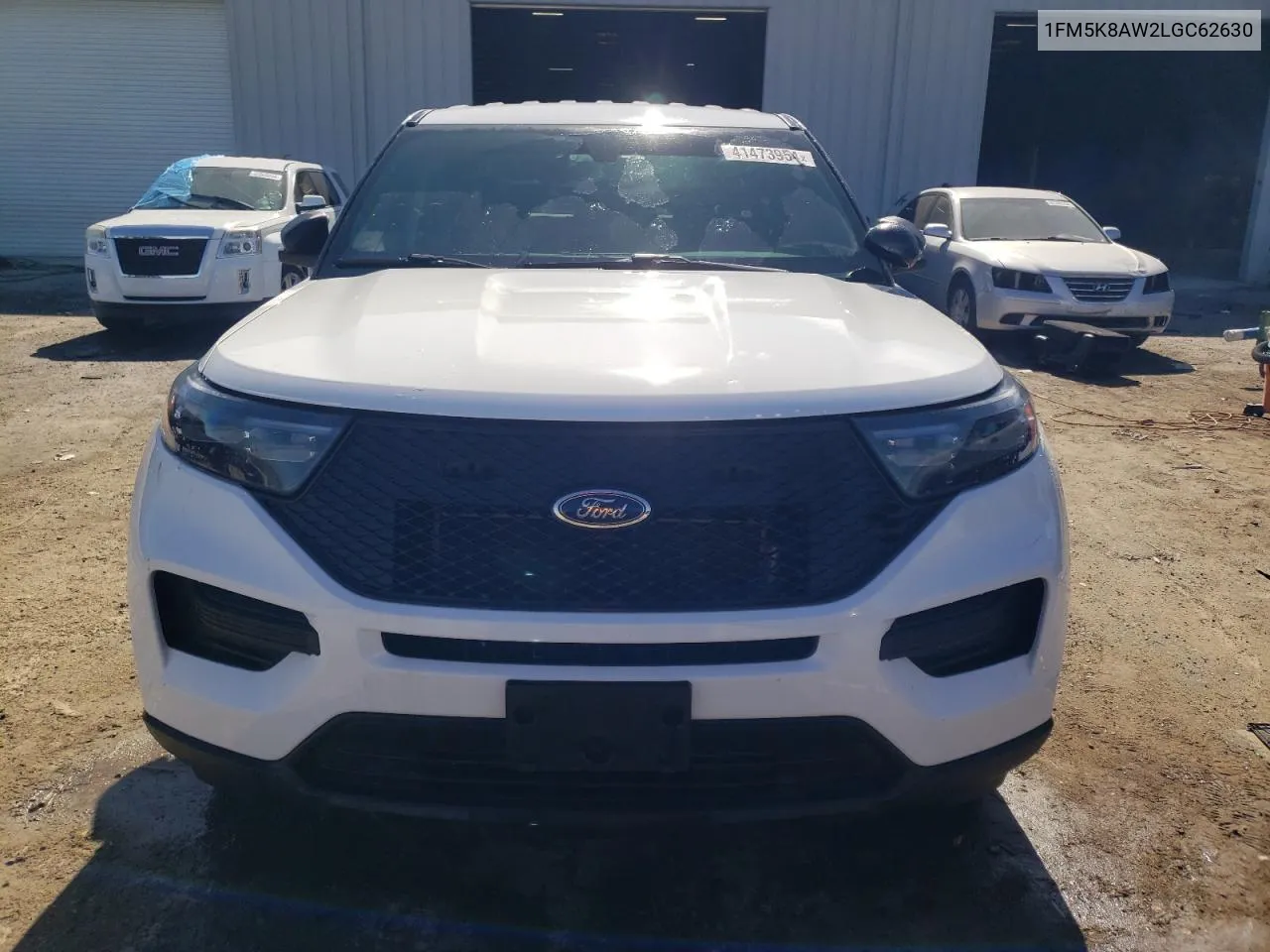 2020 Ford Explorer Police Interceptor VIN: 1FM5K8AW2LGC62630 Lot: 41473954