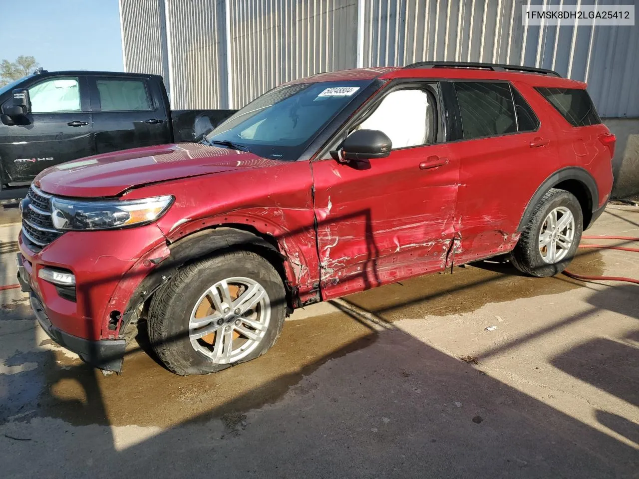 2020 Ford Explorer Xlt VIN: 1FMSK8DH2LGA25412 Lot: 50248804