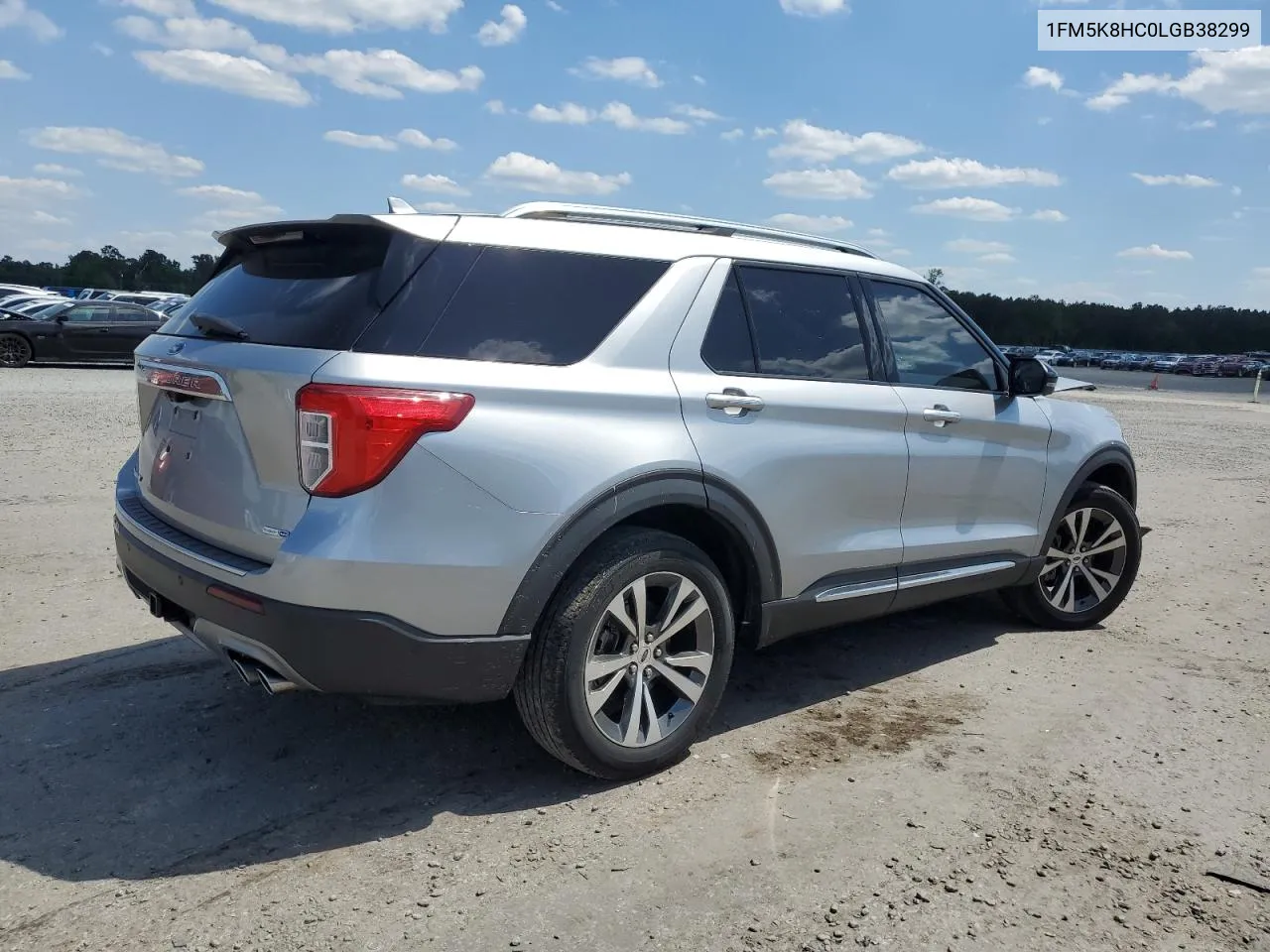 2020 Ford Explorer Platinum VIN: 1FM5K8HC0LGB38299 Lot: 51379554